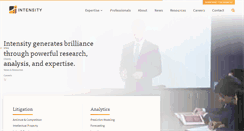 Desktop Screenshot of intensity.com